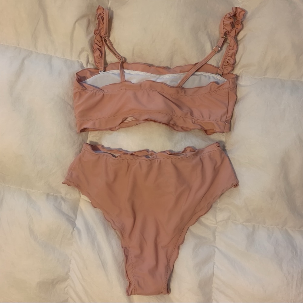 Pink High Waisted Bikini - Picture 2 of 3